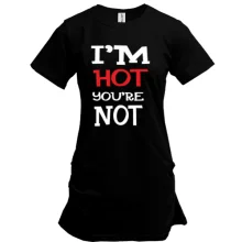 Туника I`m hot you are not